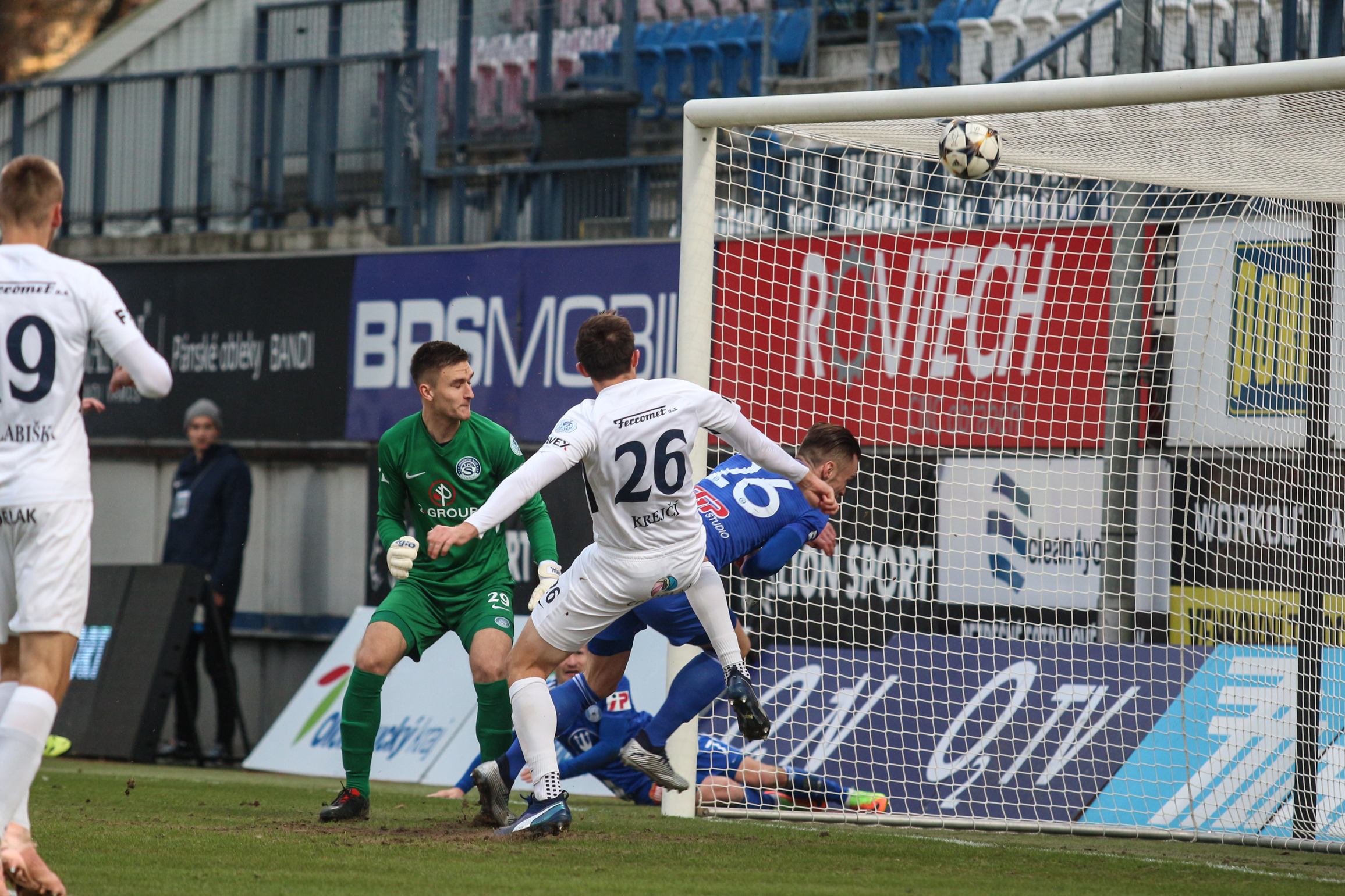 Martin Nešpor v 7. minutě stanovil konečný výsledek svou hlavičkou