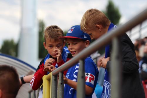 Mládež na tribunách Androva stadionu rozhodně nechybí