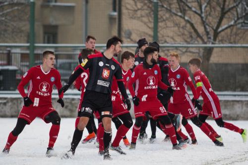 Příprava na HET ligu s Hradcem Králové 16.1.2018 